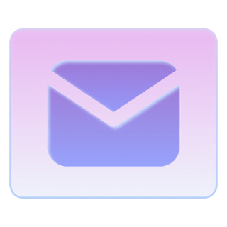 Lueur Fondaru contact support icône e-mail pour obtenir de l'assistance
