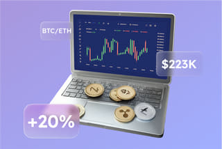 Visualisation technologique du système de trading automatisé par IA sur Lueur Fondaru